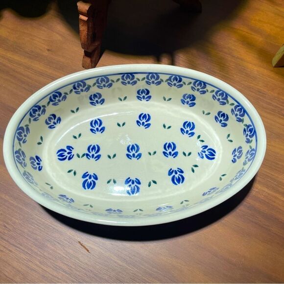 Polish Pottery Serving Dish - Picture 2 of 4